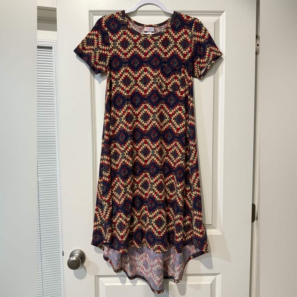 LuLaRoe Geometric Carly Swing Dress